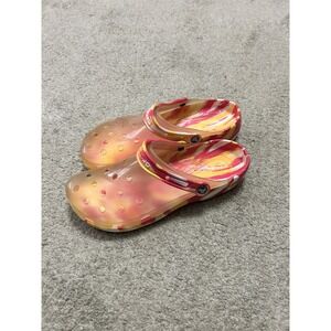 Crocs Classic Translucent Marbled Men's Clogs Size M12‎ W14